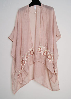 Latest design spring summer new custom-made flower printed shawls fashion sequins women cape shawl