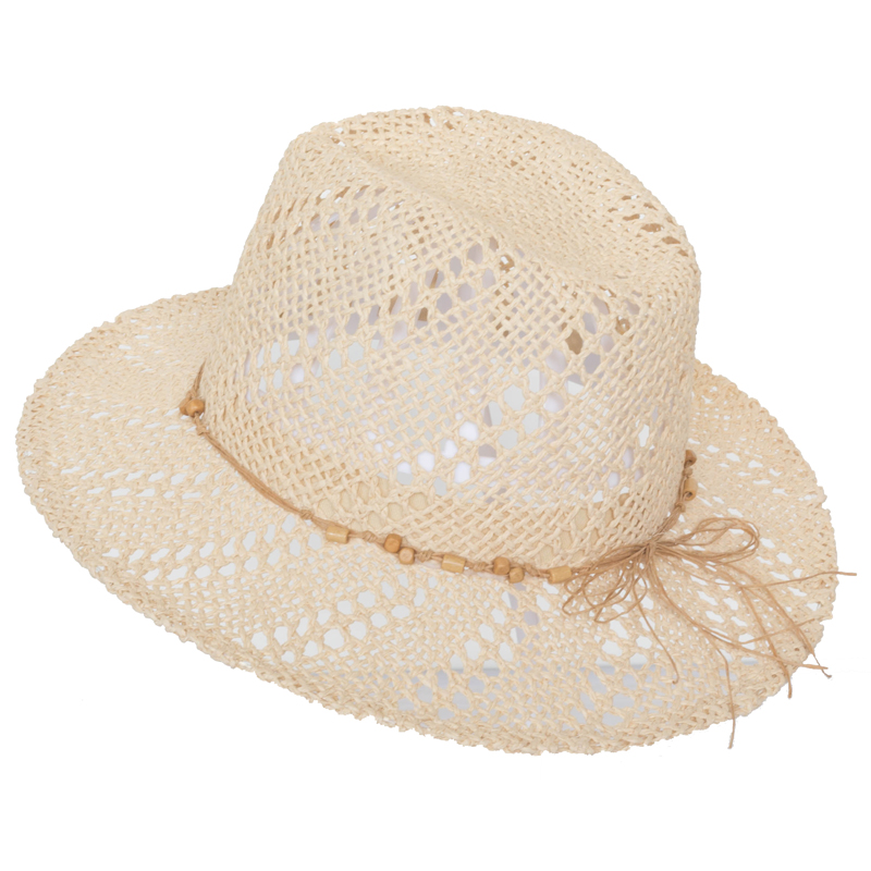 2018 New Design Lady Sun Hats Hand Crocheted Pattern Paper Straw Women Hat 