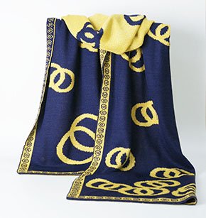Wholesale Hot Sale Knitted Jacquard Scarf