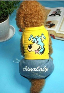 Wholesale Customized Hot Sale Puppy Dog Product Soft Cotton Christmas Warm Dog Cloth