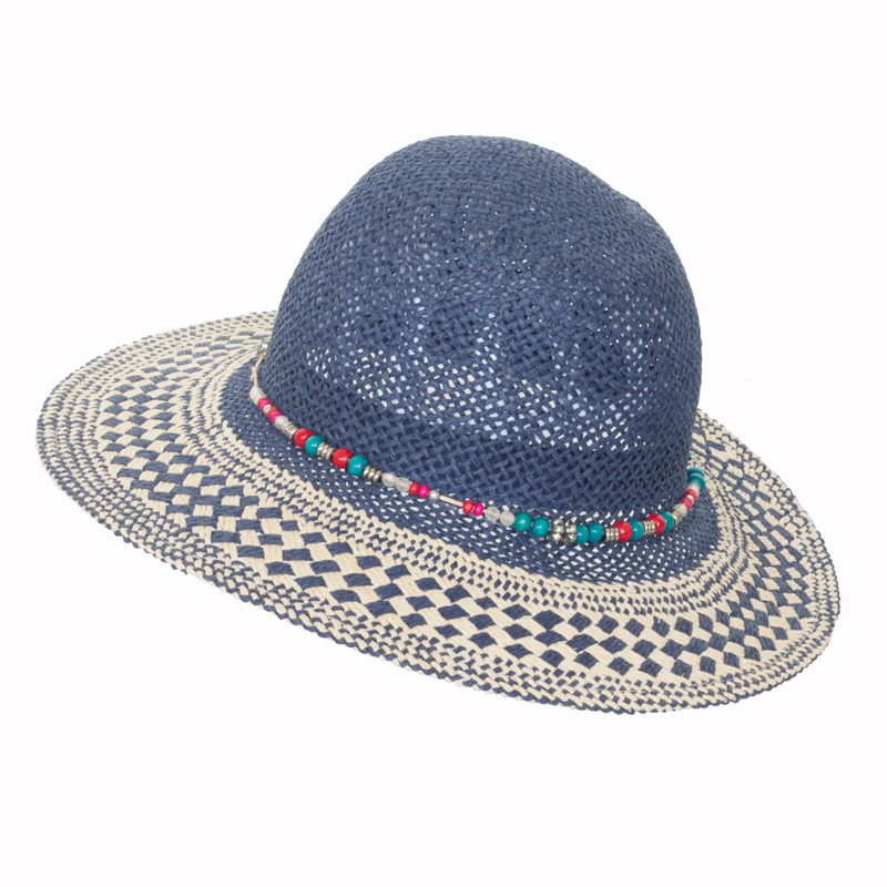 Unisex Custom Fashion Beautiful Style Paper Straw Hat Beach Sunny Straw Hat