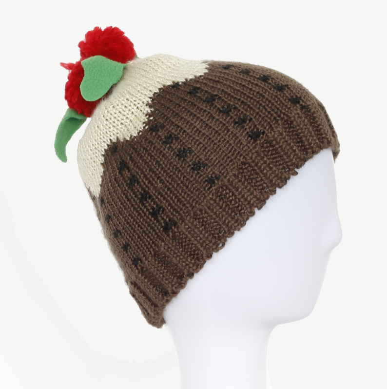 Hot Sale Special Design 100% Acrylic Jacquard Cuffed Knitted Winter Beanie Hat 