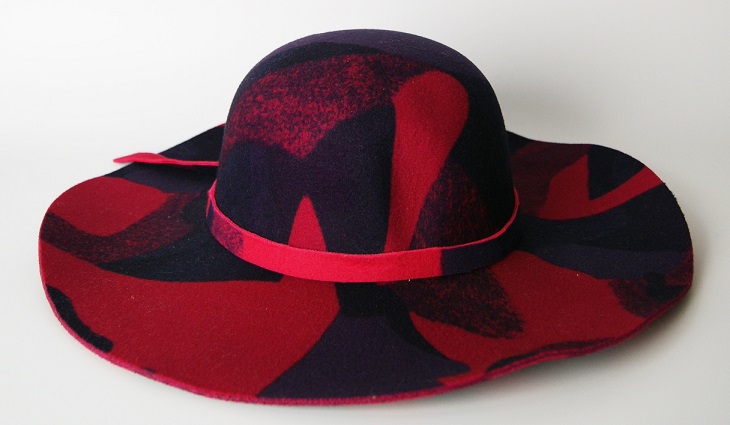 2017 New Arrival Custom Wholesale Lady Fedora Wool Wide Brim Felt Hat
